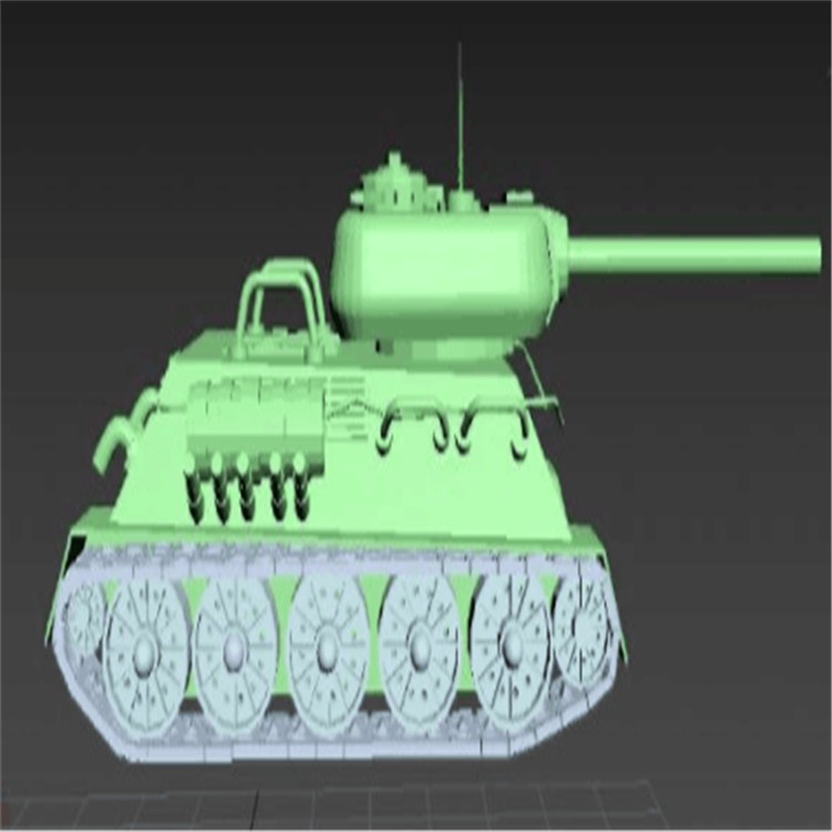 哈巴河充气军用坦克模型
